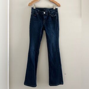 WHBM Dark Wash Bootcut Jeans Sz 00S